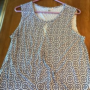 CABI sleeveless blouse